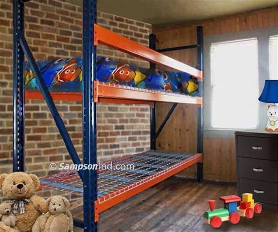 Cool Bunk Bed Ideas Diy Beds With, Bunk Beds Made From Pallets