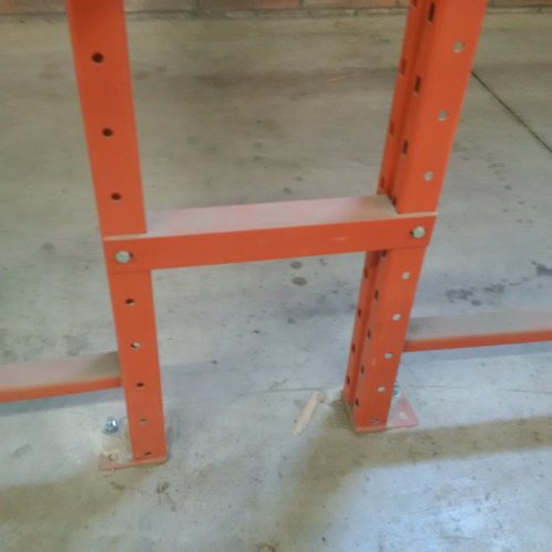 Pallet Rack Row Spacer